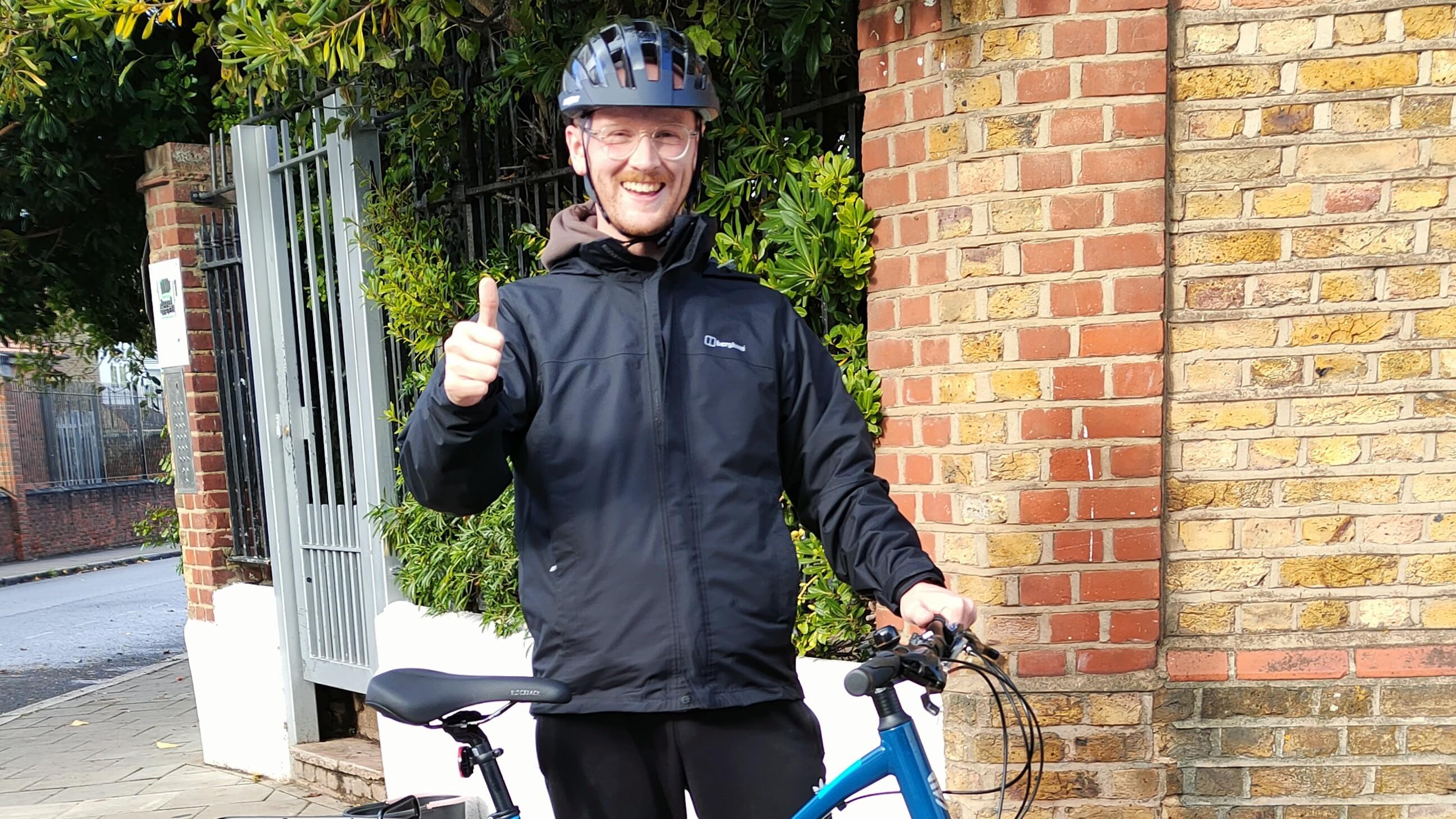 Copy of Dan Receiving Bike